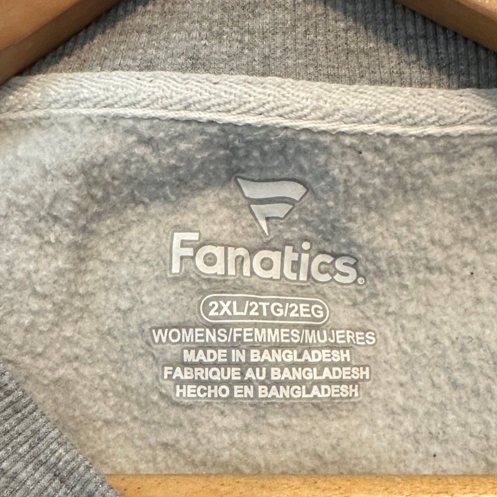 Fanatics Kansas City Chiefs Gray Crewneck Sweater - Picture 2 of 7